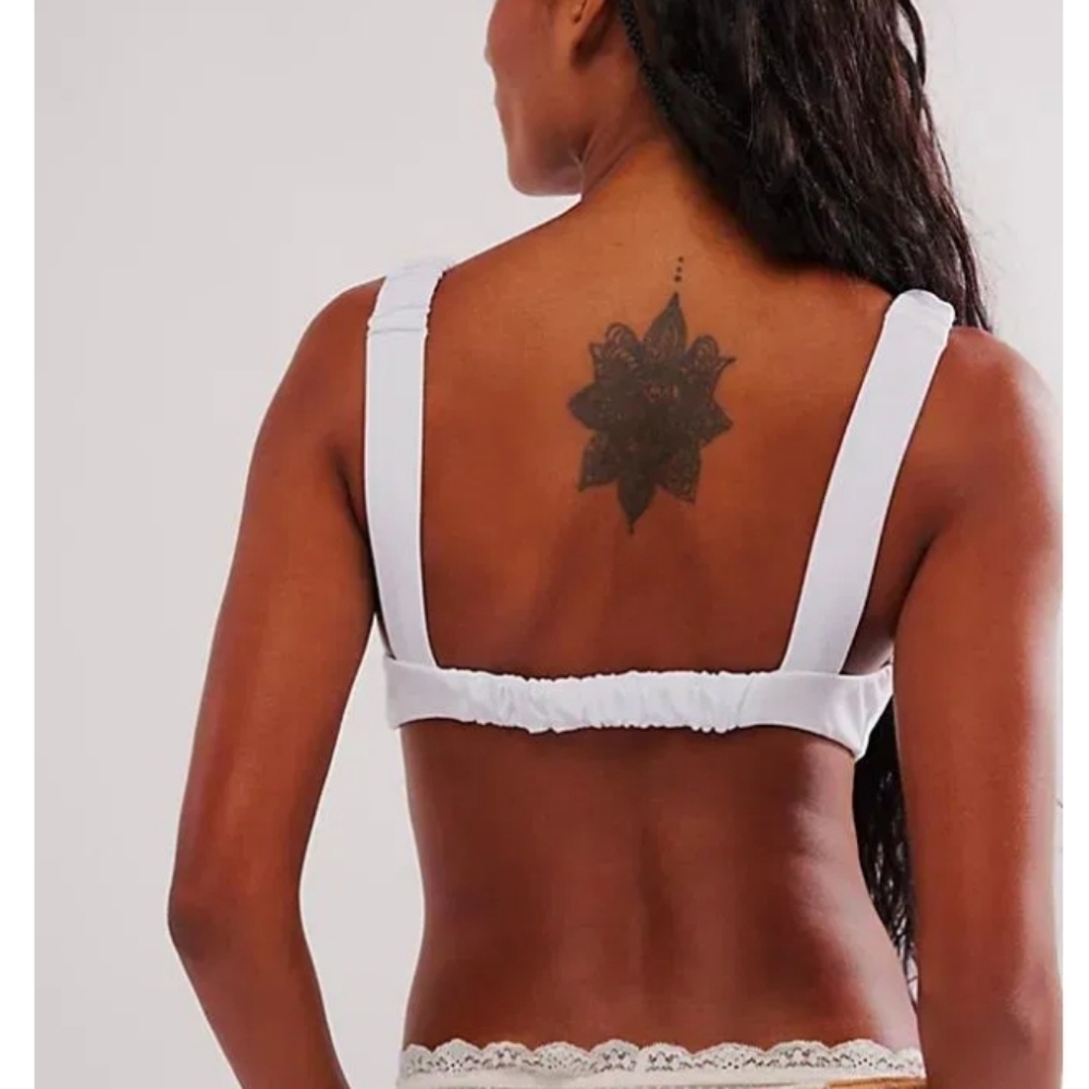 NWOT Free People Ruched Duo Bralette - Picture 3 of 9